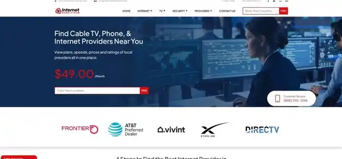 Dynamic Custom Laravel Services Website