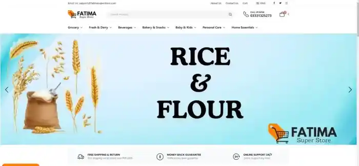 E-Commerce Website Development in Laravel