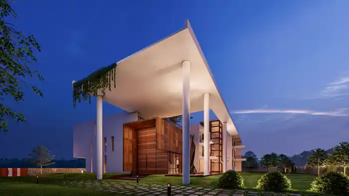 I can create 3d floor plan with exterior design and visualization