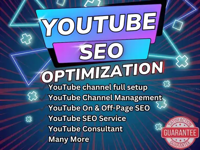I can do YouTube Channel SEO Optimization | YouTube Algorithm SEO