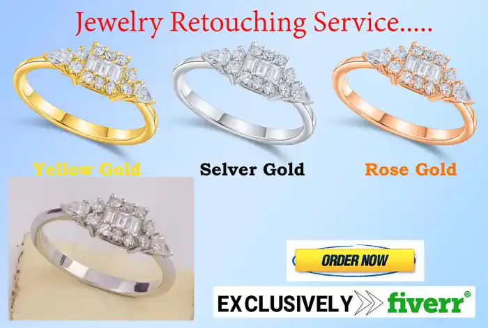 I can Jewelry Retouching & Image editing