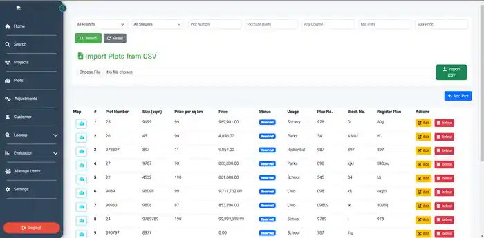I can provide Real Estate Management Web App | Property & Payment System
