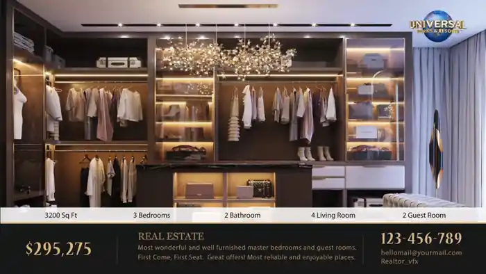 I can create Real Estate Promo Video