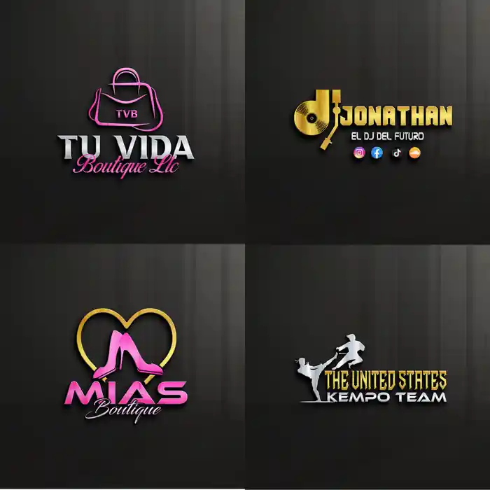 I can Premium and Luxury 3D Logo Designs