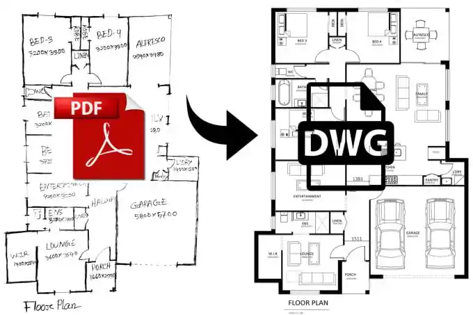 I can be your architect, for house plans, autocad 2d floor plan