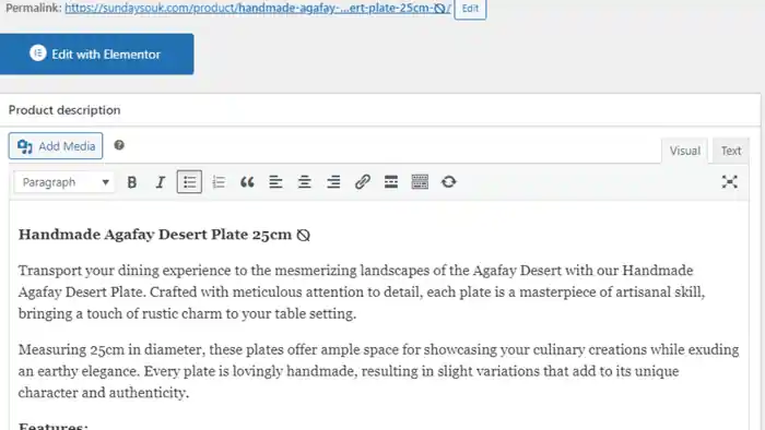 I can do WordPress Product SEO Listing with Description