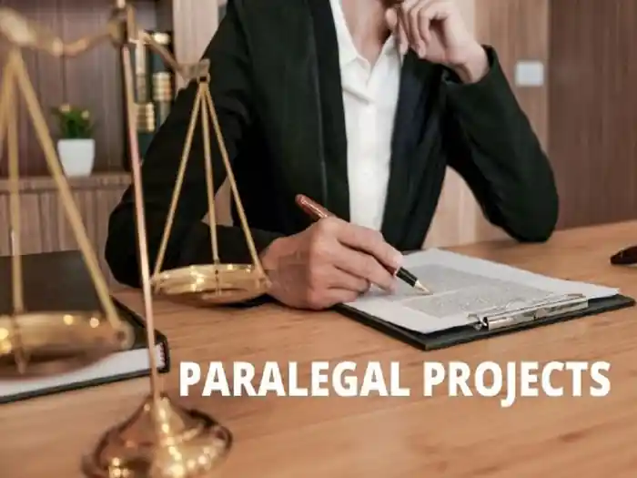 I can work as a paralegal project manager & freelance legal service provider