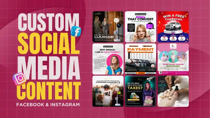 I can create Social Media Post for your business