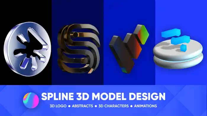 I can design custom 3d models using spline