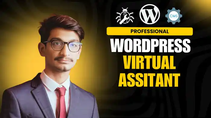 I can manage your wordpress website as a virtual assistant or va