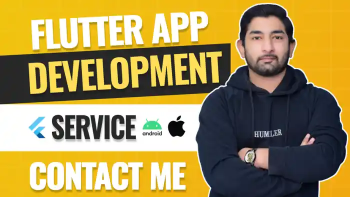 I can develop a custom Flutter app or be your Flutter app developer