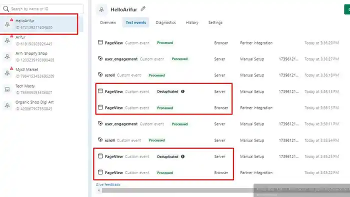 I can setup Facebook pixel conversion API, fix meta pixel, server side track