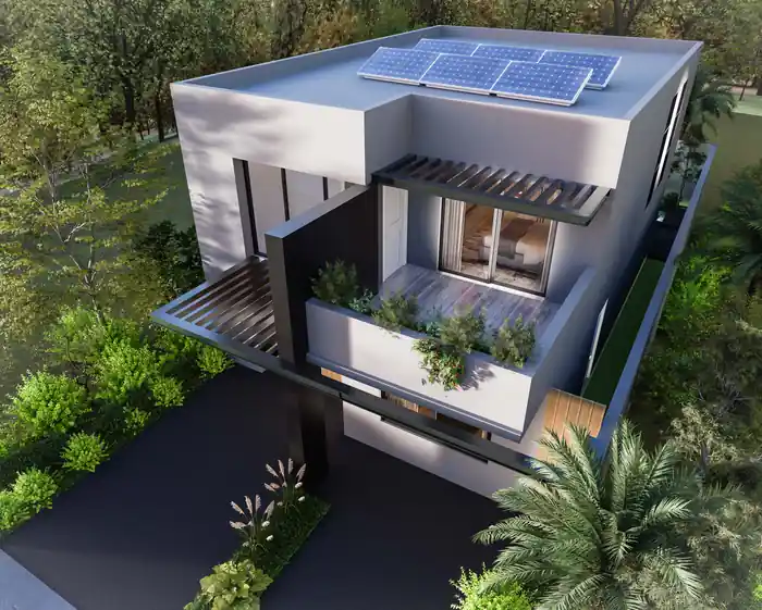 I can create 3d floor plan with exterior design and visualization