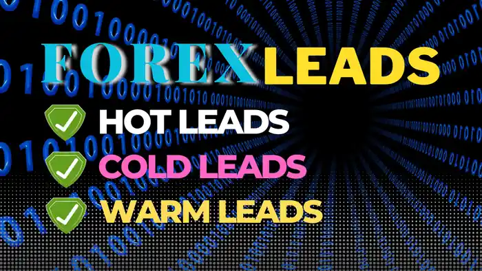 I can generate HQ fresh and verified forex crypto leads