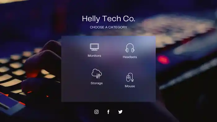 I can create eye catching website designs.