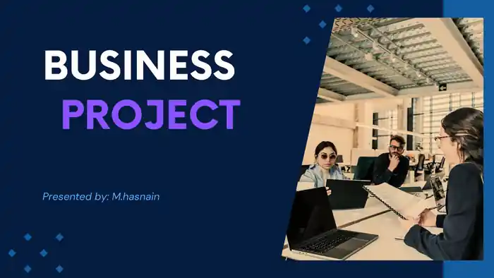 I can create business presentations and project designs.