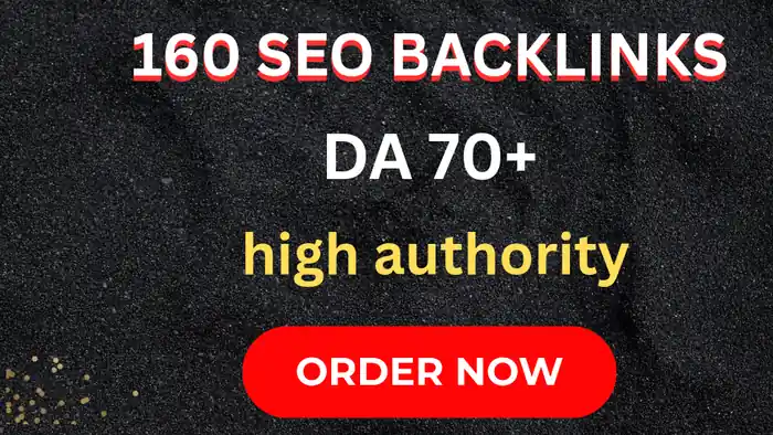 I can 160 SEO Backlinks high quality Website backlink