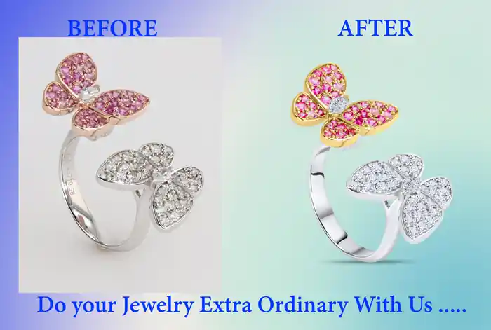 I can Jewelry Retouching & Image editing