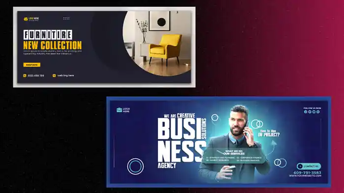 I can create facebook cover photo banner design, fb page cover, fb ads
