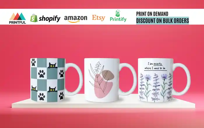 I can create trendy amazing mug designs for Print on demand POD