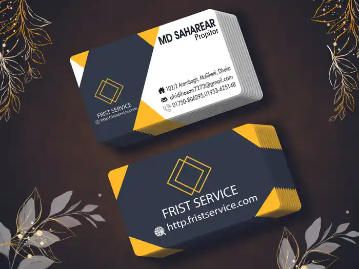 I can do professional and luxury business card design