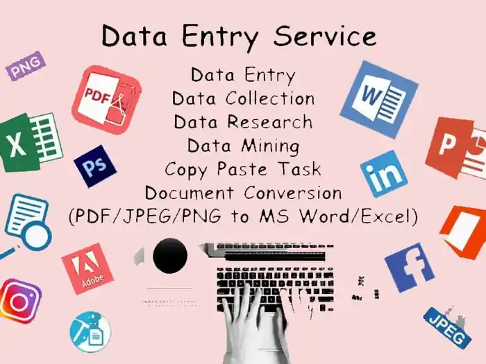 I can be a virtual assistant for data entry and keyword research