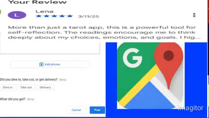 I can Add positive reviews on Google play app or Google maps