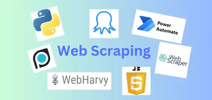 I can do web scraping from any website and develop a python web scraper