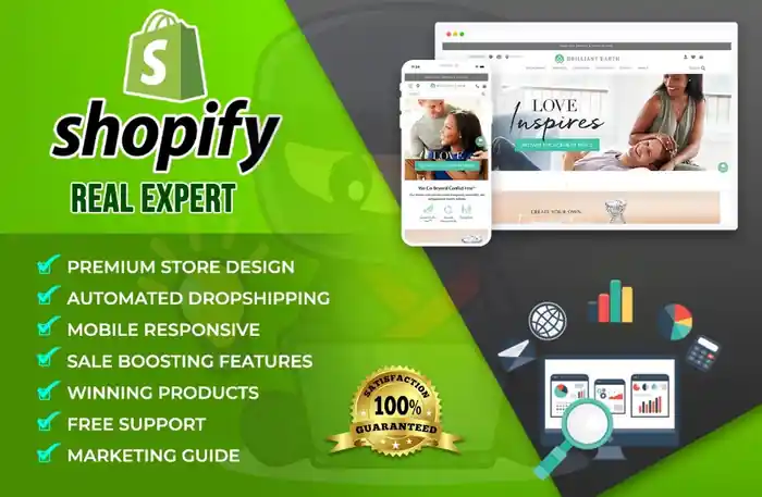 I can Build a Professional Shopify Store for Your Business