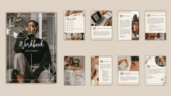 I can do workbook, lead magnet, book layout and eBook pdf design