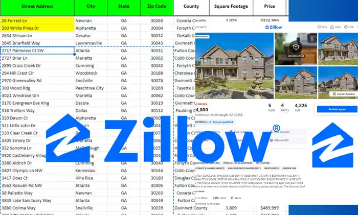 I can skip tracing and real estate scrapings