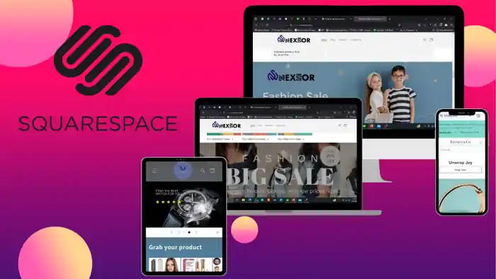 I can Professional Squarespace Web Development & Design Services