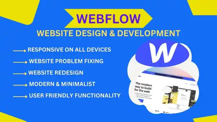I can do your Portfolio, Medical, Ngo, laundry website in Webflow
