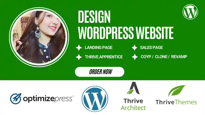 I can create responsive wordpress landing page design