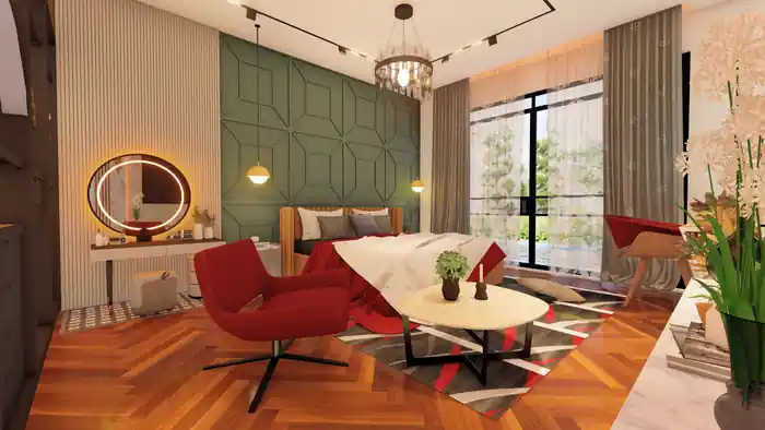 I can design a luxurious bedroom interior | Expert in all interior styles