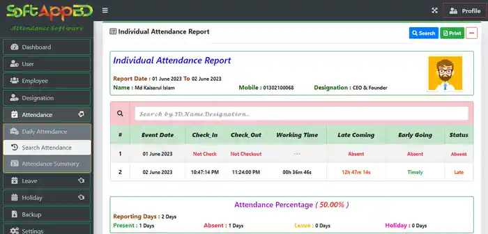 I can develop biometric fingerprint attendance system