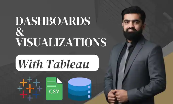 I can create interactive dashboard and reports in Tableau