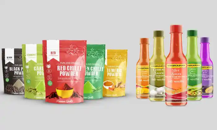 I can Do label,logo for seasoning,spice,salsa,ketchup,sauce,dips,pepper