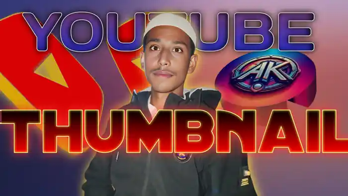 I can Design eye catching youtube thumbnail