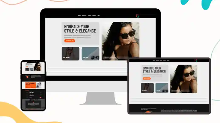 I can build responsive wordpress ecommerce or woocommerce website design.