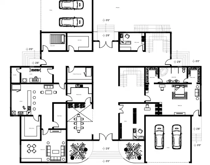 I can draft autocad 2d architectural floor plan drawing, elevation