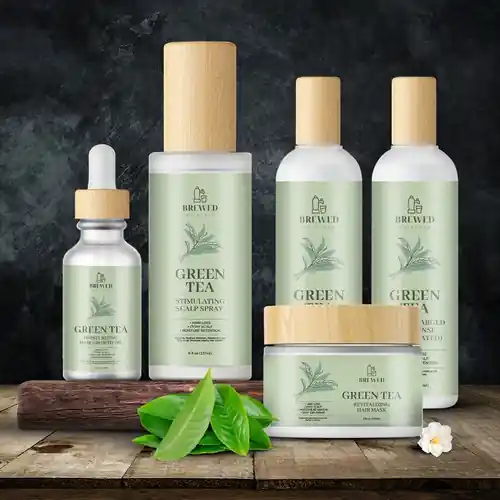 I can I will do skincare label and modern cosmetic label design