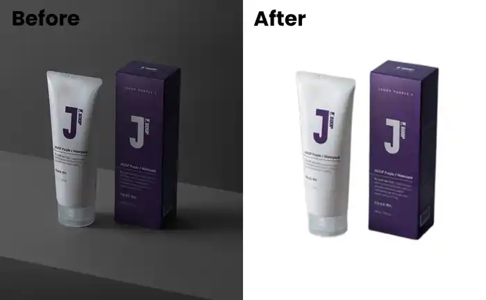 I can do product photo editing and retouching product photography