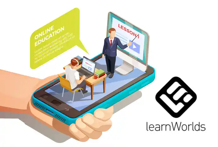 I can design online course website on learnworlds