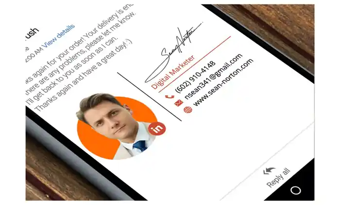 I can HTML Email Signatures for iPhone, Mac & All Device