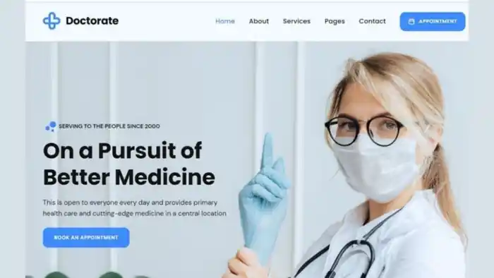 I can design a Medical ,Clinic , Doctor ,Mental health website in Webflow