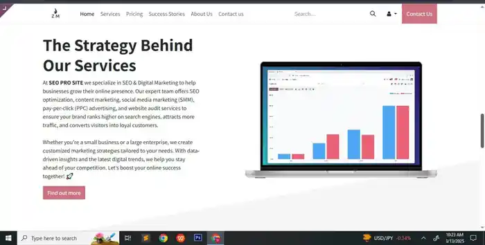I can Rank Higher & Grow Faster Whit a Powerful SEO Website