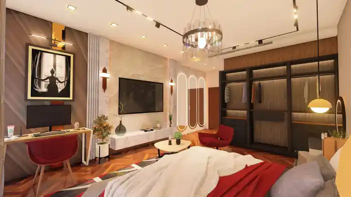 I can design a luxurious bedroom interior | Expert in all interior styles