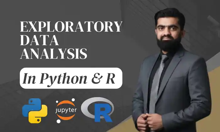 I can perform exploratory data analysis in python and r
