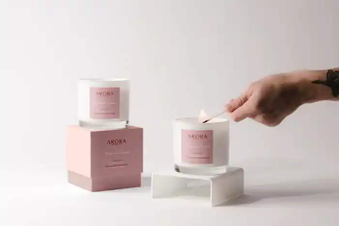 I can do luxury and minimal and custom candle label design